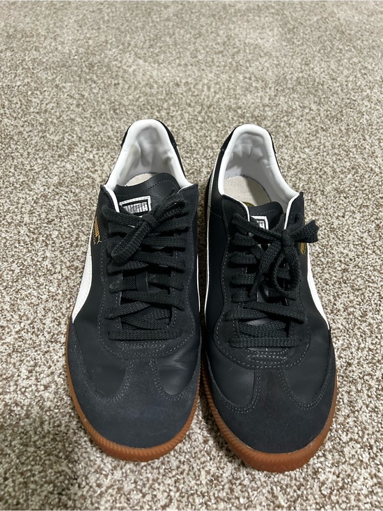 Puma Other - Puma Blue & White Sneakers with Gum Sole